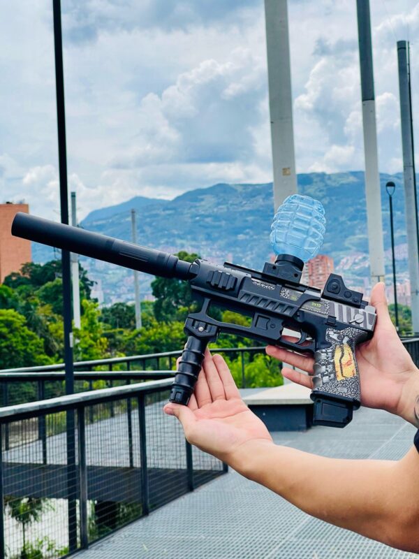 Pistola de hidrogel